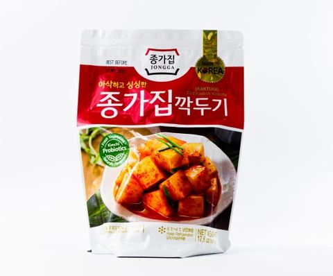 Kim chi củ cải 500g [냉장-종가집]깍두기 500g