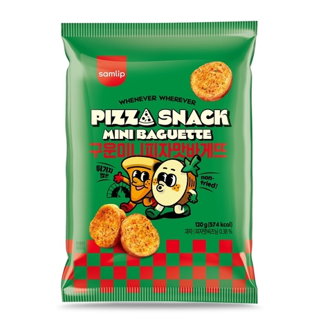 [삼립] 피자바게트 120g - Snack bánh mì Pizza 120g