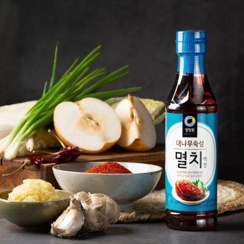 Nước mắm cá cơm / cá chình Daesang 500g 대상 청정원 멸치액젓 / 까나리액젓 500g