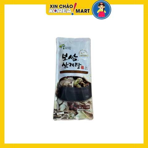 Nguyên liệu gà hầm sâm 94g