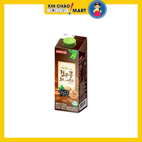 Sữa đậu đen óc chó hạnh nhân 950ml
