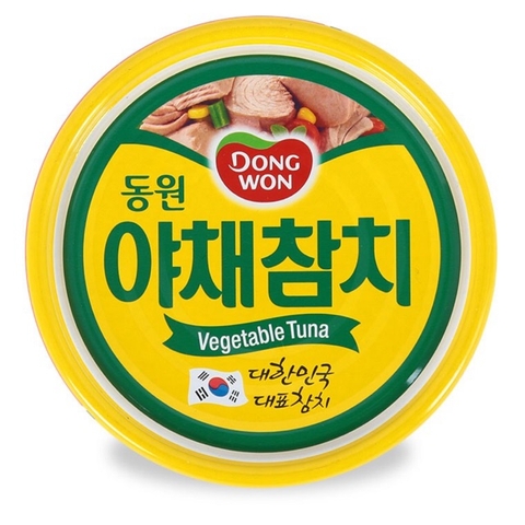 Cá ngừ rau củ Dongwon 150g | 동원 야채참치 150g
