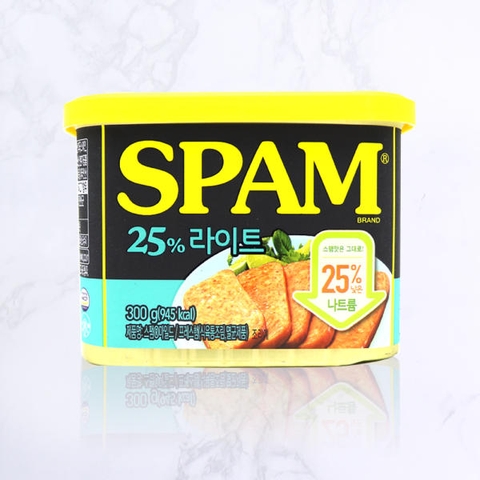 Thịt hộp Spam Light 25% 200g, 300g | 스팸 25% 라일드 200g, 300g