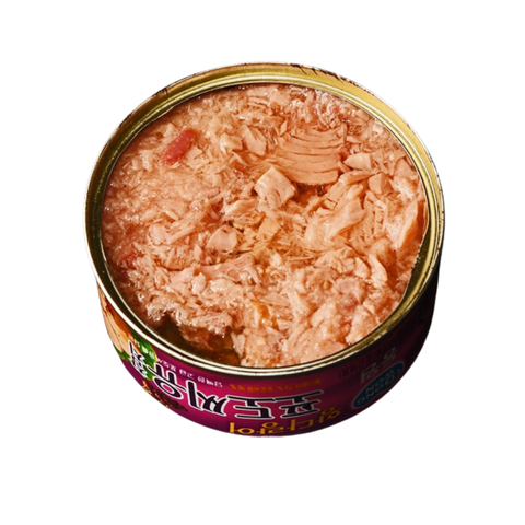 Cá ngừ ngâm dầu nho Dongwon 150g | 포도씨유참치 150g
