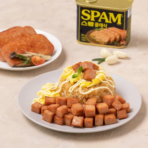 Thịt Hộp Spam Classic CJ Hàn Quốc 340g | 스팸클래식 340g