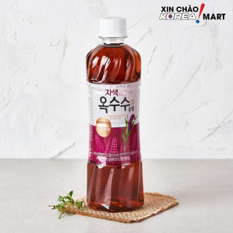 Trà râu bắp Woongjin 500ml | 웅진 옥수수수 염차 500ml