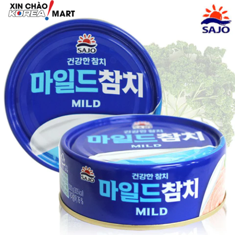 Cá ngừ đóng hộp Sajo 150g | 마일드참치 150g