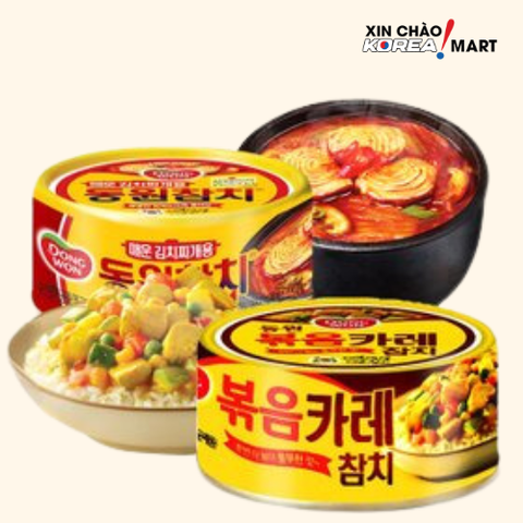 Cá ngừ đóng hộp vị cà ri Ottogi 100g | 동원 볶음카레 참치 100g