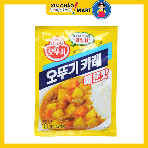 Bột cà ri cay Ottogi 100g | 오뚜기 카레 매운맛 100g