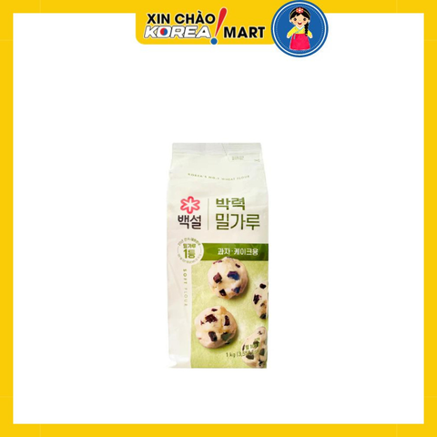 bột mì làm bánh bông lan, bánh nướng Beksul 1kg