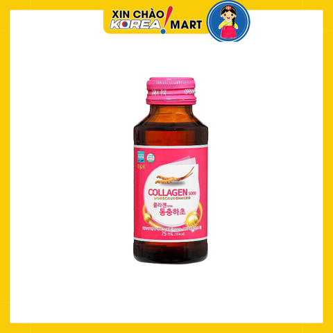 Nước uống colagen 5000 đông trùng hạ thảo 75ml