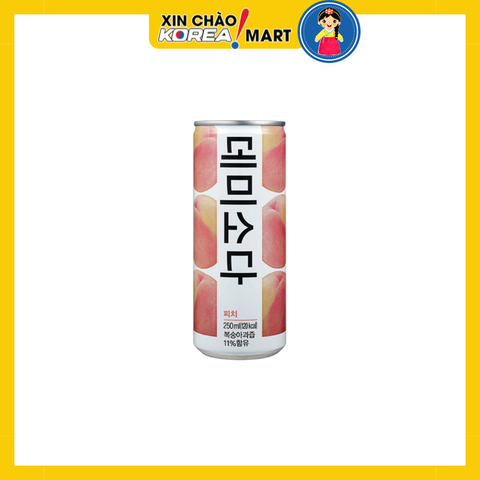 Demisoda đào 250ml