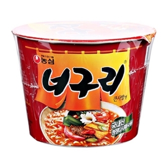 Mì tô hải sản cay Neoguri Nongshim 111g | 너구리큰사발 111g