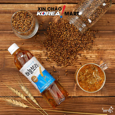 Trà lúa mạch Woongjin 500ml | 하늘보리 500ml