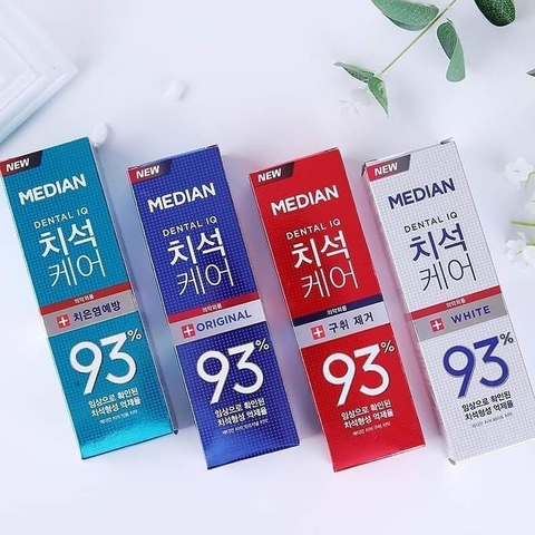 Kem đánh răng Median Dental IQ 93% Hàn Quốc 120g | 메디안 120g