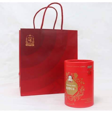 Kẹo hồng sâm KGC Cheong Kwan Jang hộp 120g | 홍삼캔디수 120g