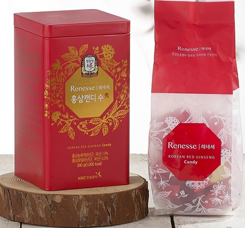Kẹo hồng sâm có đường KGC Cheong Kwan Jang 240g | 홍삼캔디 수 240g