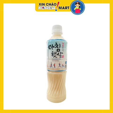 Nước gạo rang Morning Rice WoongJin 500ml | 아침햇살 500ml