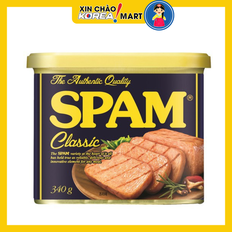 Thịt Hộp Spam Classic CJ Hàn Quốc 340g | 스팸클래식 340g