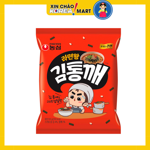Mì Ramyun Wang Kim Tong KKae 100g | 농심 라면왕김통깨멀티 100g