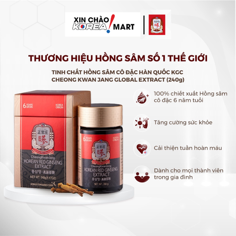 Tinh chất cao hồng sâm cô đặc KGC Cheong Kwan Jang Extract | 정관장 글로벌 홍삼정