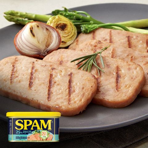 Thịt hộp Spam Light 25% 200g, 300g | 스팸 25% 라일드 200g, 300g
