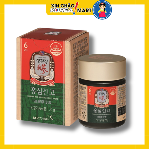 Tinh chất hồng sâm vị mật ong KGC Honey Paste 100g | 정관장 홍삼진고 100g