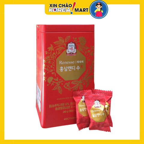 Kẹo hồng sâm có đường KGC Cheong Kwan Jang 240g | 홍삼캔디 수 240g