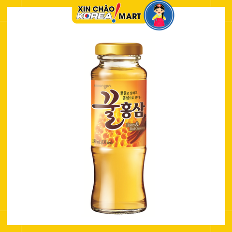 Nước hồng sâm mật ong Woongjin 180ml | 꿀홍삼 180ml