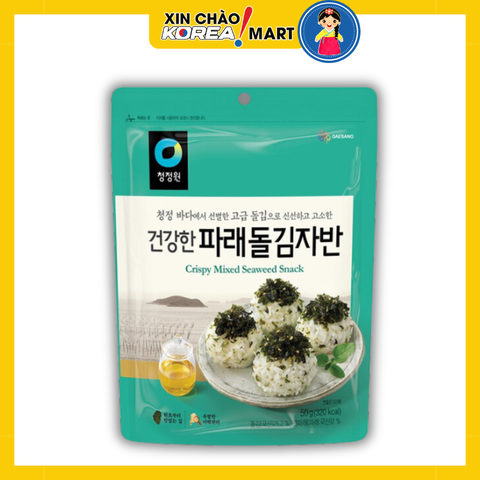 Kim vụn Chungjungone 50g | 청정원 건강한 파래돌김자반 50g