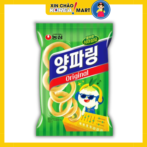 Bánh snack hành tây Nongshim 84g 농심 양파링 84g