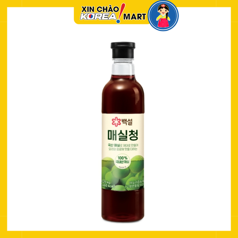 Nước Chiết Xuất Trái Mơ Đậm Đặc Beksul 1.025g | CJ 매실청 1,025G