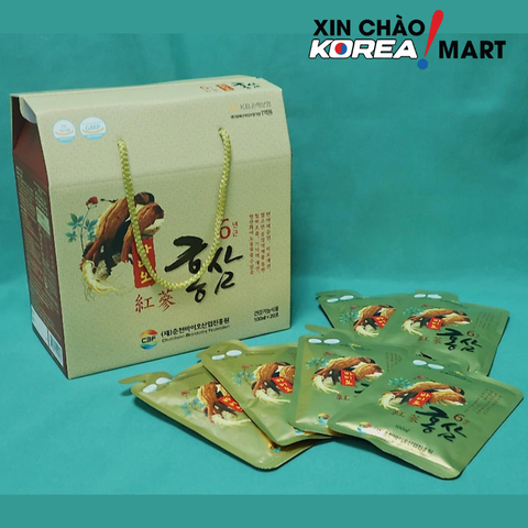 [강원인삼농협]6년근 바이보 홍삼 100ml x 20포 - Bio hồng sâm 100ml * 20 gói