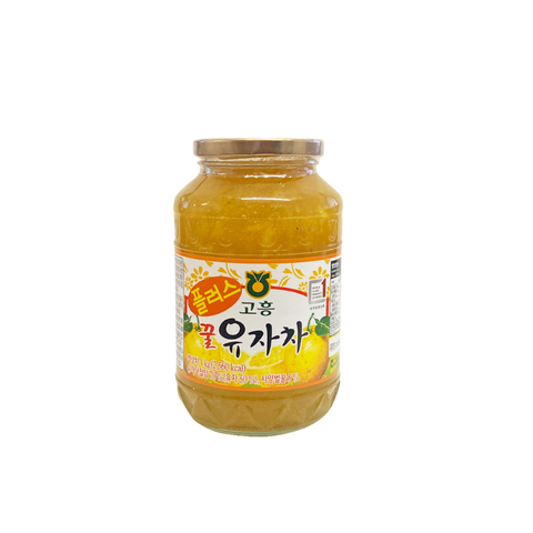 [고홍] 꿀유차자 1kg - Trà mật ong chanh đào nonghyup 1kg