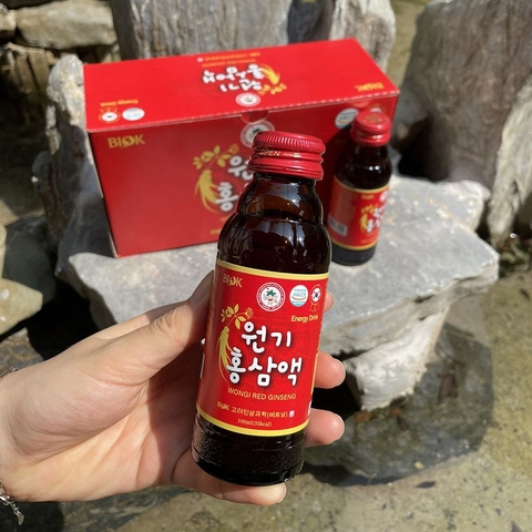 [Biok] 원기 홍삼액 100ml- Nước uống hồng sâm 100ml