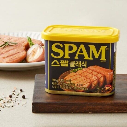 Thịt Hộp Spam Classic CJ Hàn Quốc 340g | 스팸클래식 340g