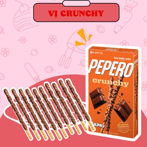 Bánh que Lotte Pepero 32g/37g/39/47g | 롯데제과 빼빼로 8종