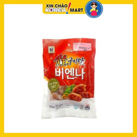 [냉동-대림] Xúc xích nướng Vienna 170g