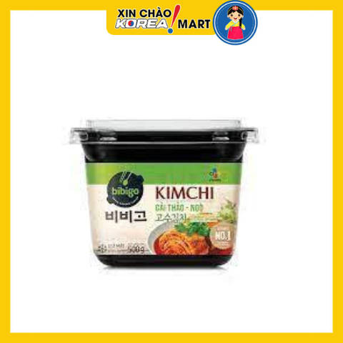 Kim chi Bibigo cải thảo 500g 비비고 고수김치 500g