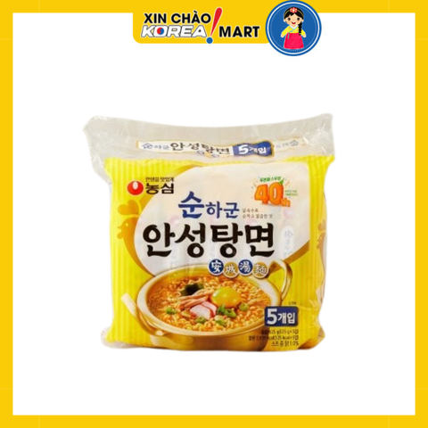 NONGSHIM  Mì ăn liền Ansongtangmyen 125g*5