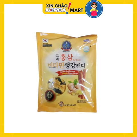 Kẹo gừng hồng sâm vitamin 300g