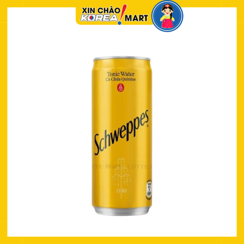 Nước soda schweppes vàng 320ml