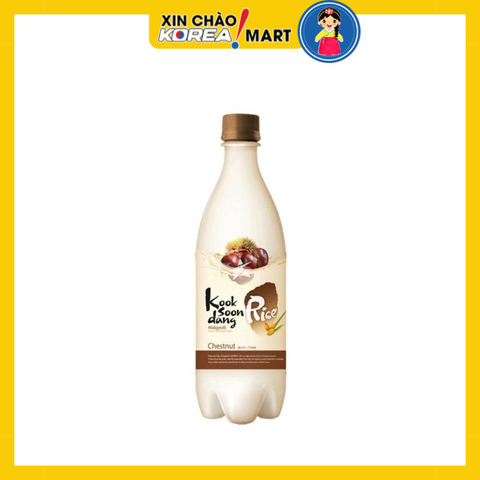 Rượu gạo makkoli hạt dẻ Kook Soon Dang 750ml