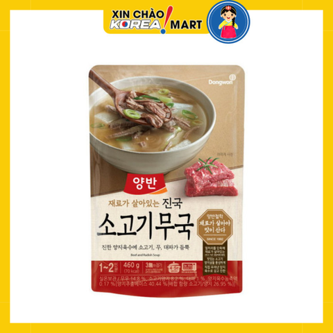 DONGWON Canh bò hầm củ cải 460g