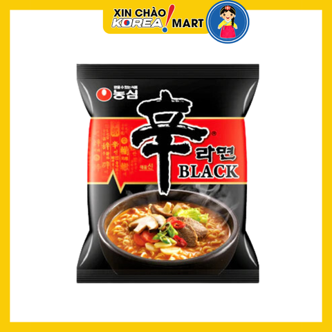 Mì ăn liền Hàn Quốc Shin black 134g - 농심 신라면블랙 멀티팩 134g