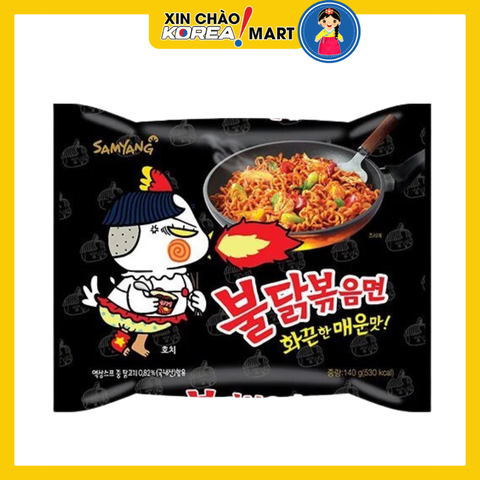 Mì khô gà cay truyền thống Samyang 105g - 불닭볶음면 오리지날 105g