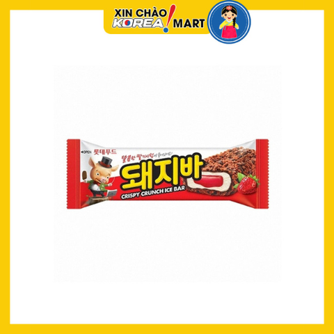 Kem dâu chocochip 70g (Cây) | (롯대)죠스바 80ml