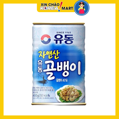 Ốc đóng hộp YooDong 400g | 유동 골뱅이 400g