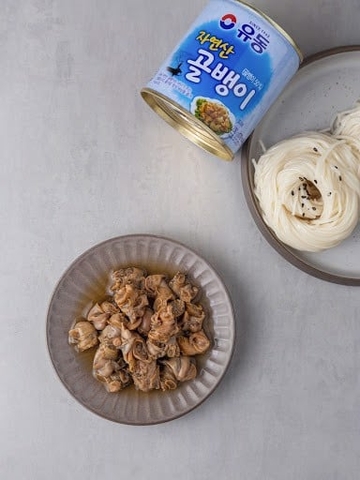 Ốc đóng hộp YooDong 400g | 유동 골뱅이 400g