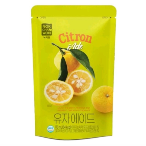 [녹자원] 유자에이드 170ml - Trà thanh yên 170ml